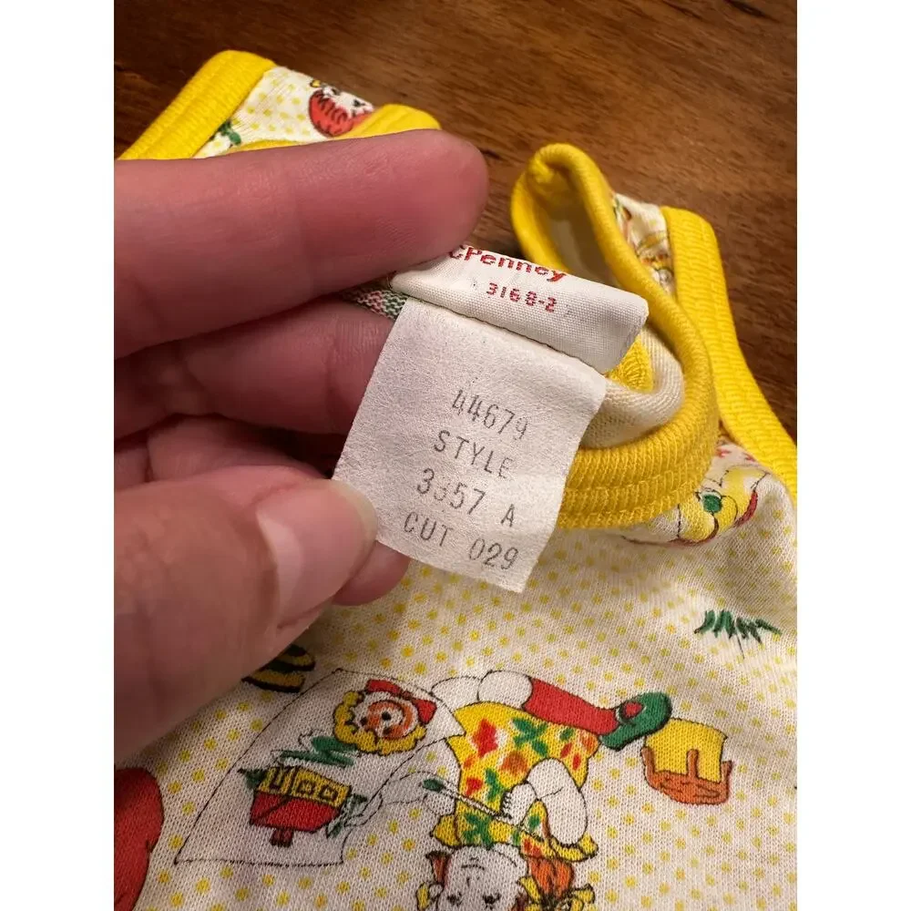 Vintage 2T PenneyPet Girlhood & Puppies Tank Top